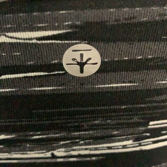 Soybu Black White Racerback Athletic Tank Top - S - Picture 3 of 5